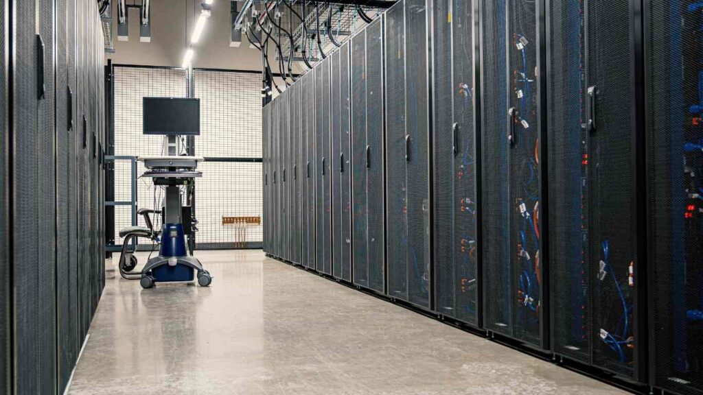 Colocation vs on-premises data center server racks