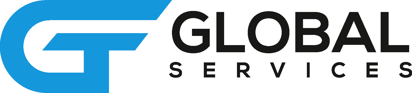 GT Global Services logo with a blue GT monogram and dark lettering